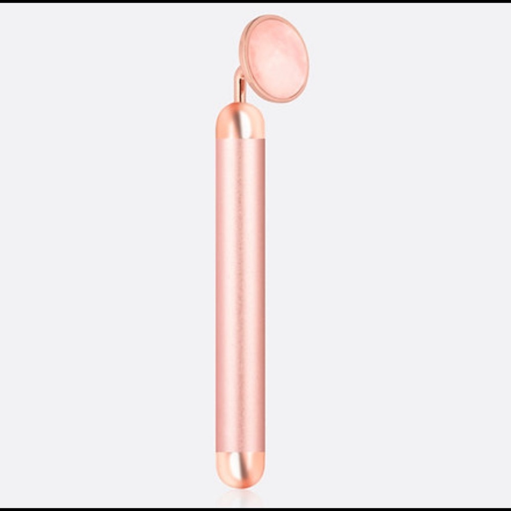 NEW L+W Rose Quartz Face Massager